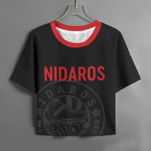 Team Version -Black - Cropped T-Shirt